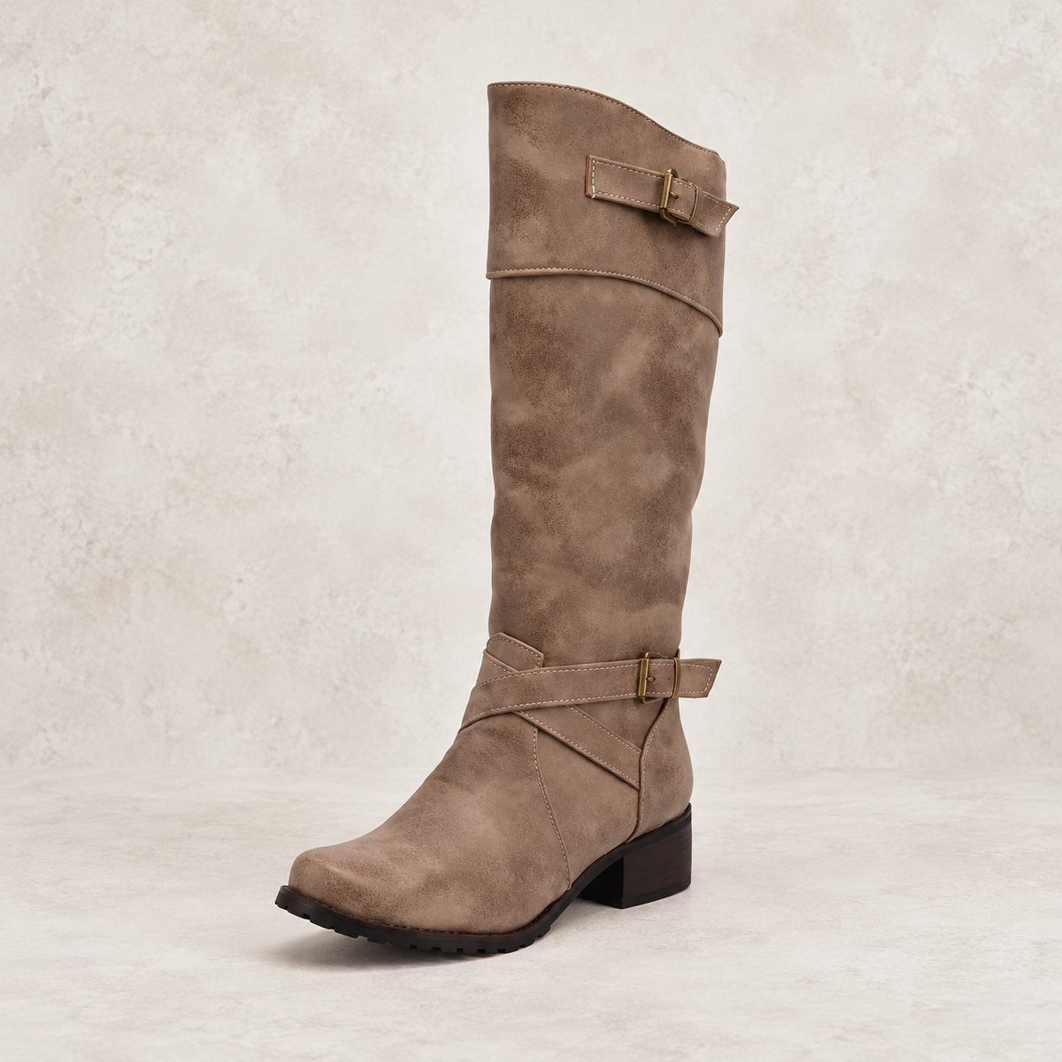 Botas Altas con Hebillas