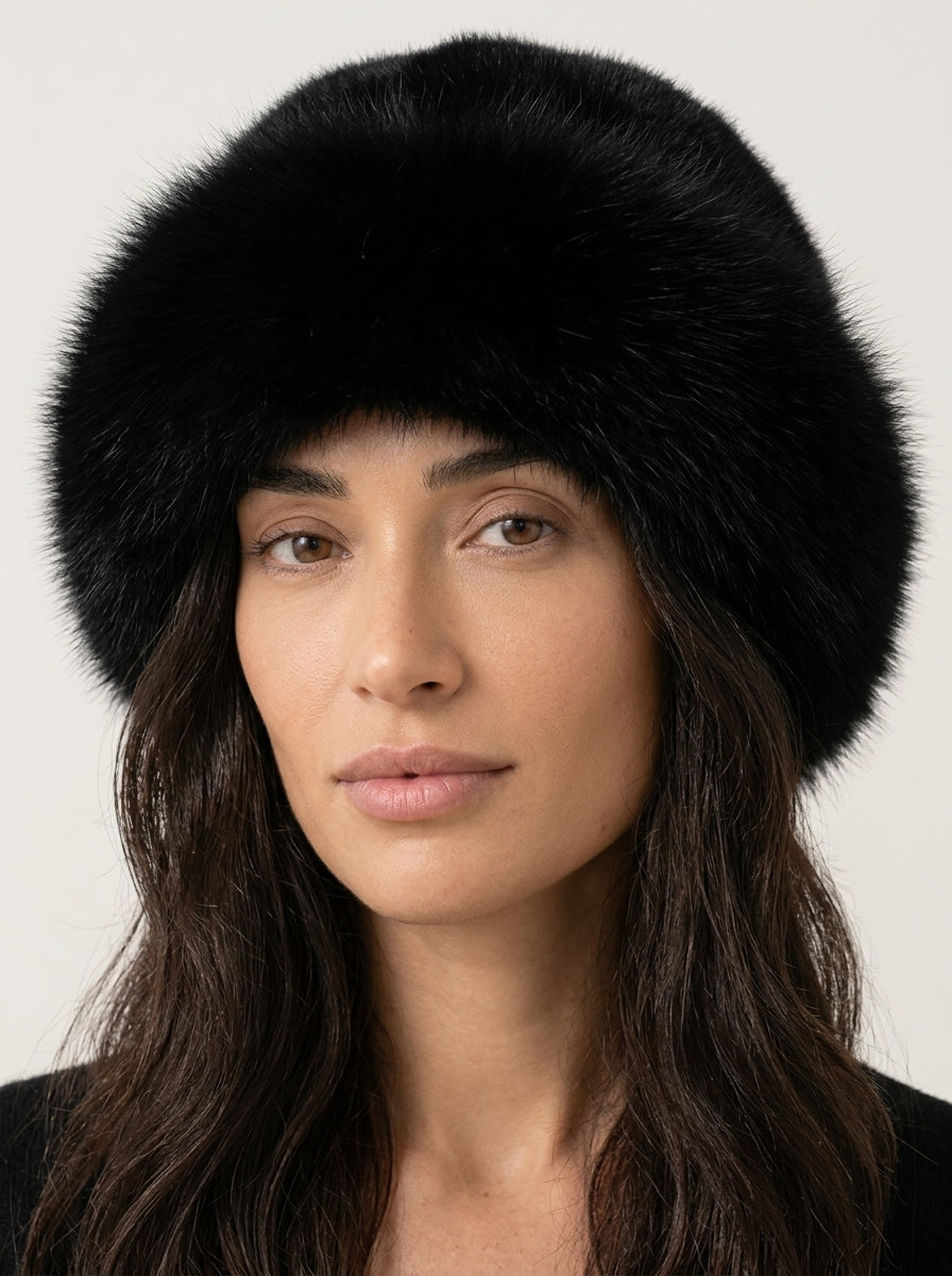 Gorro de Pelo Sintético