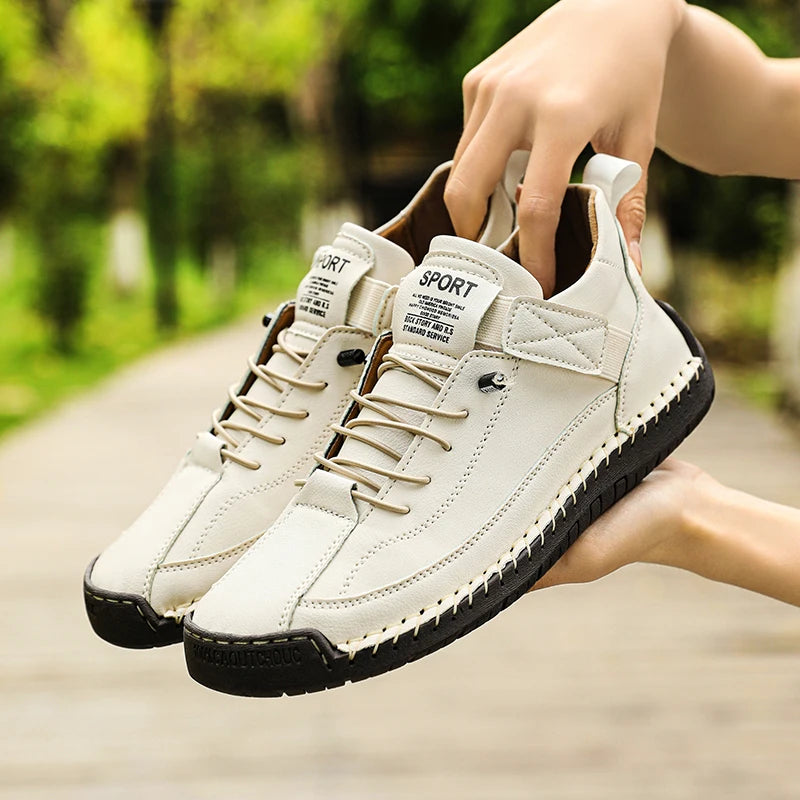 Irene zapatillas cómodas blanco