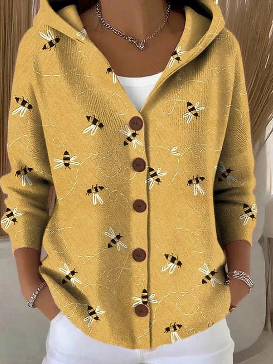 Opal | Camisa con capucha estampada