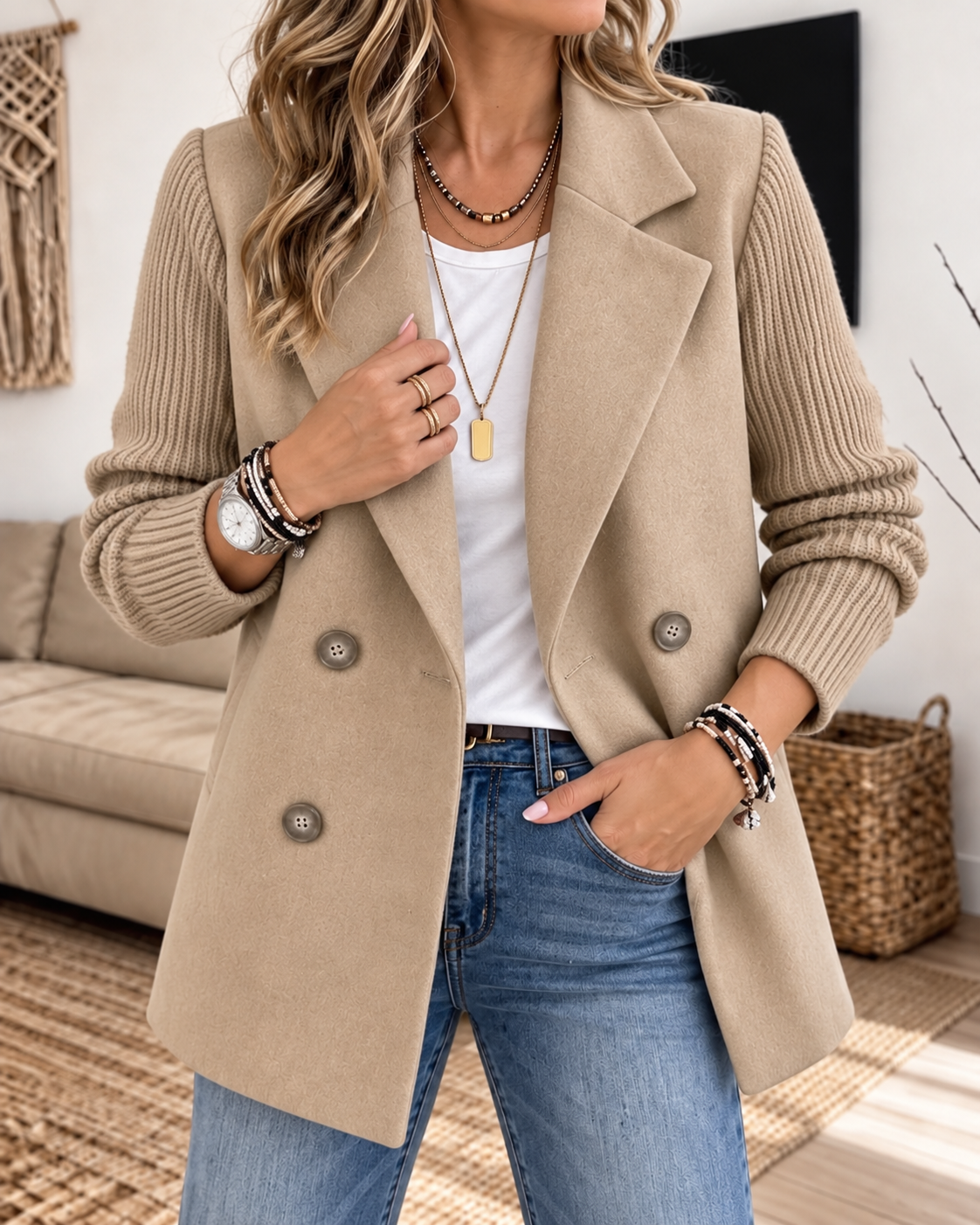 Valentina blazer caqui