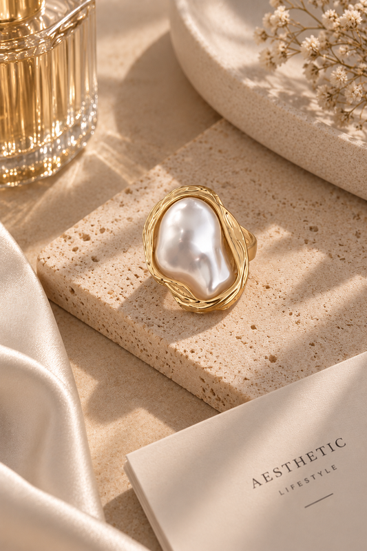 Anillo con Perla