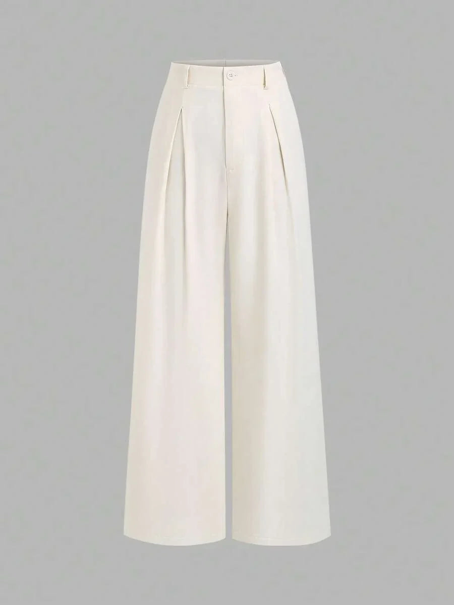 Pantalón Palazzo Plisado