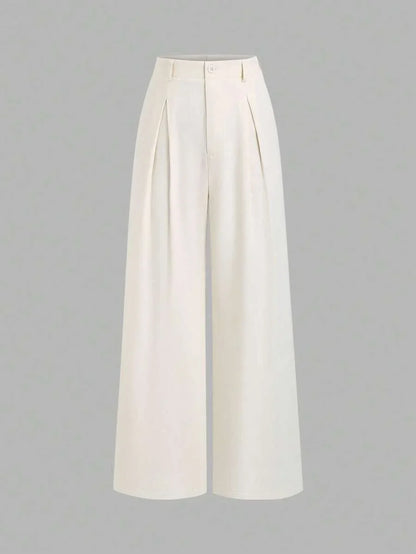 Pantalón Palazzo Plisado