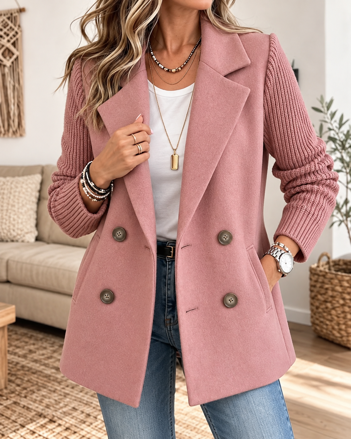 Valentina blazer rosa