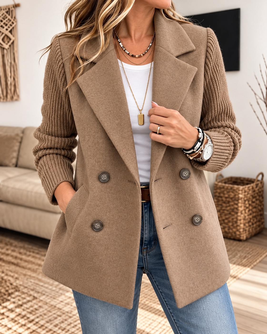 Valentina blazer marrón
