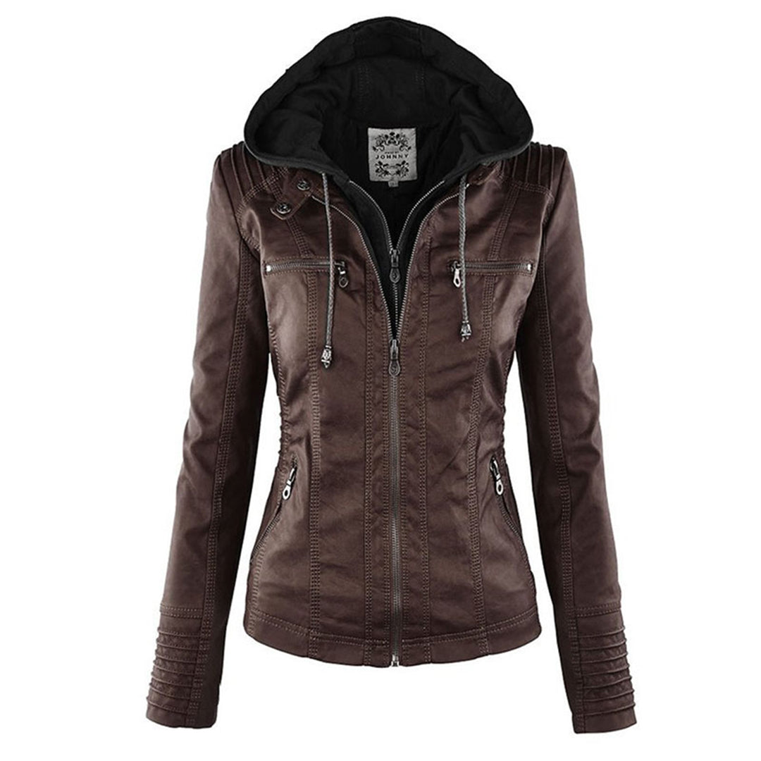 Macarena | Chaqueta Motera con Capucha