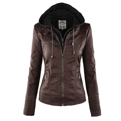 Macarena | Chaqueta Motera con Capucha