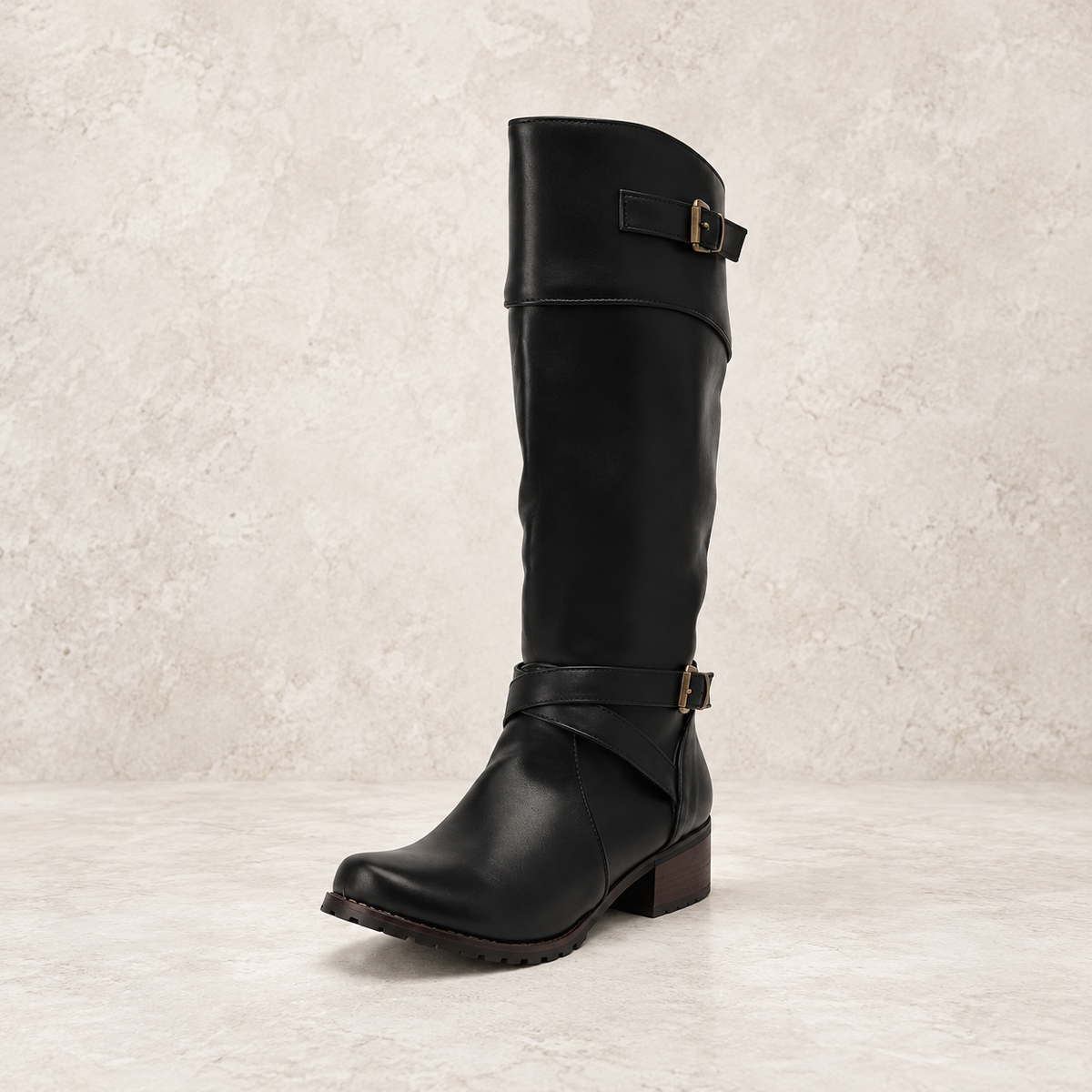 Botas Altas con Hebillas