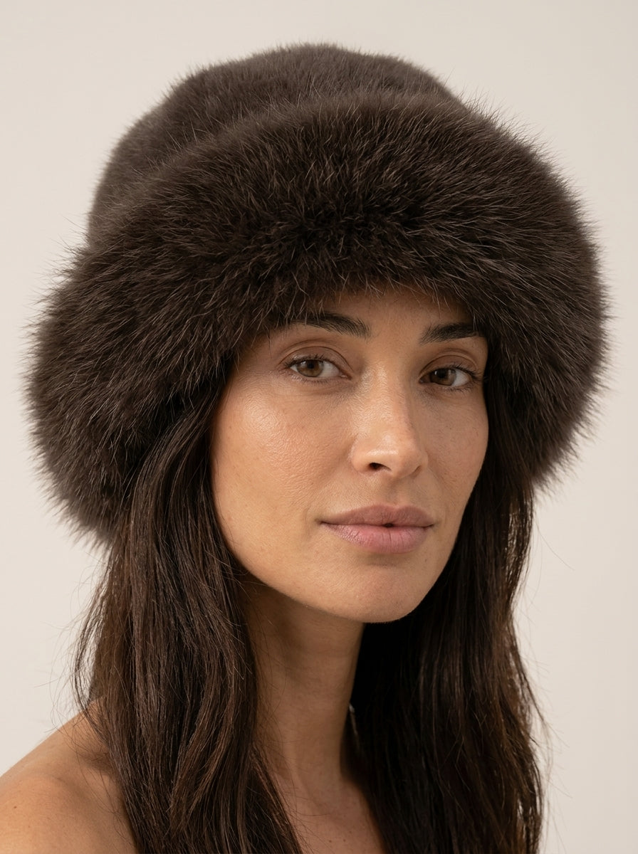 Gorro de Pelo Sintético