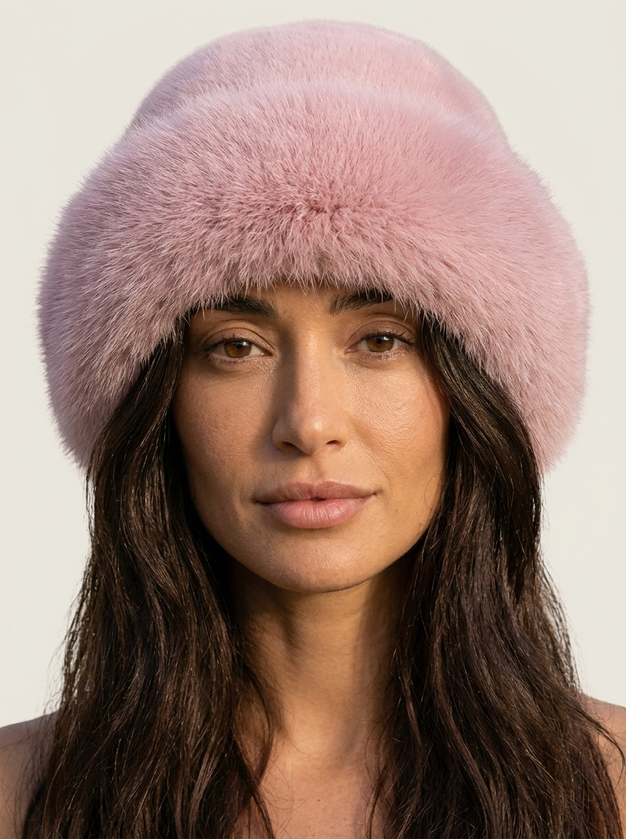 Gorro de Pelo Sintético