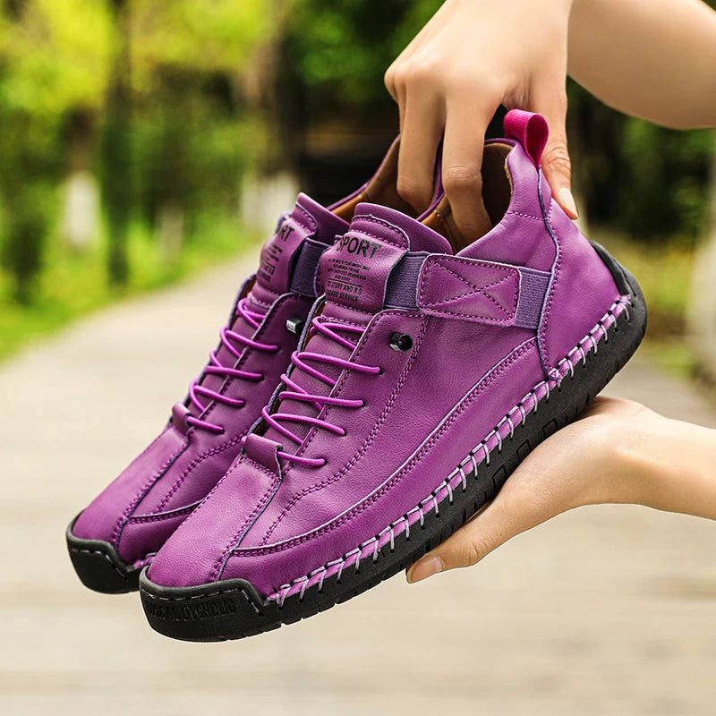 Irene zapatillas cómodas morado