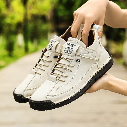 Irene zapatillas cómodas blanco