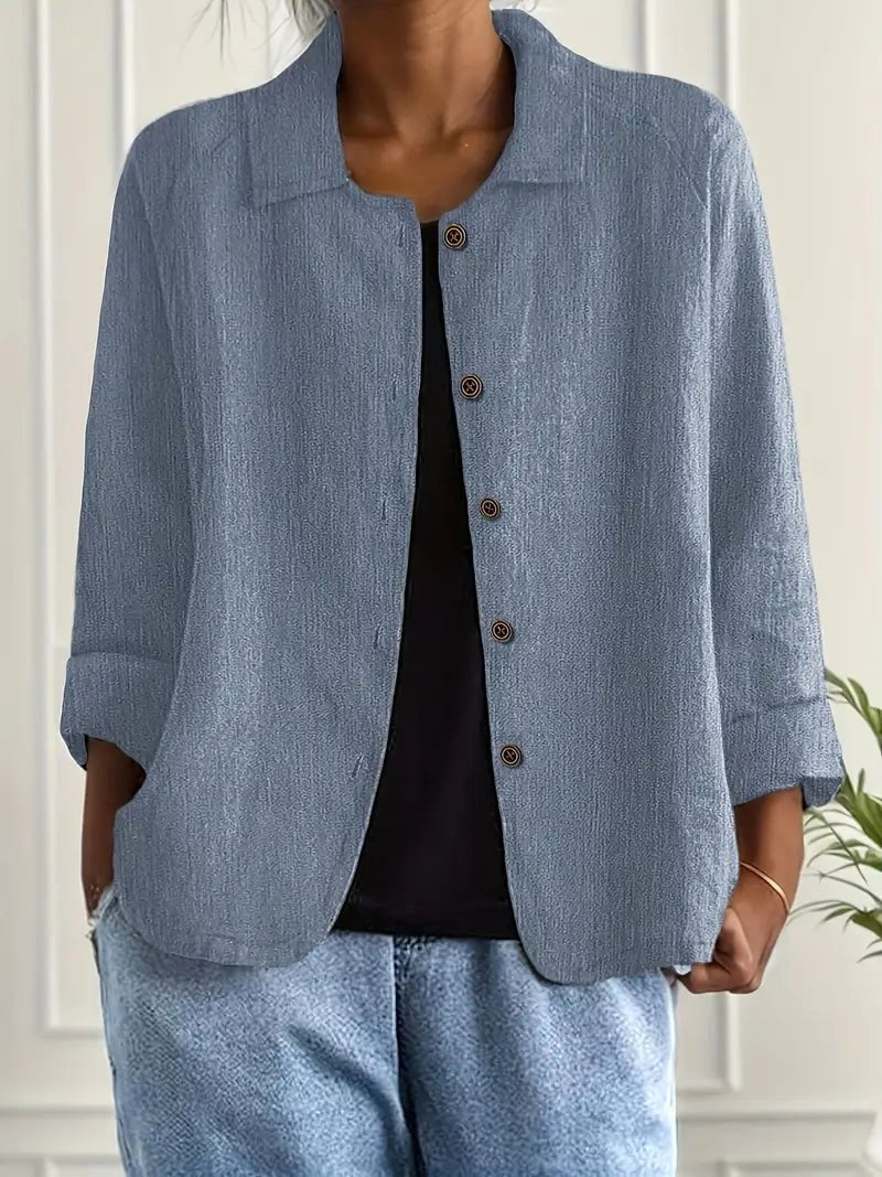 Carmen | Sobrecamisa relajada con botones