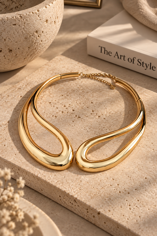 Collar Rígido Dorado