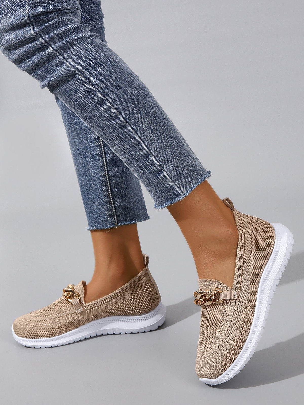 Aussie – Mocasines con Detalle Dorado