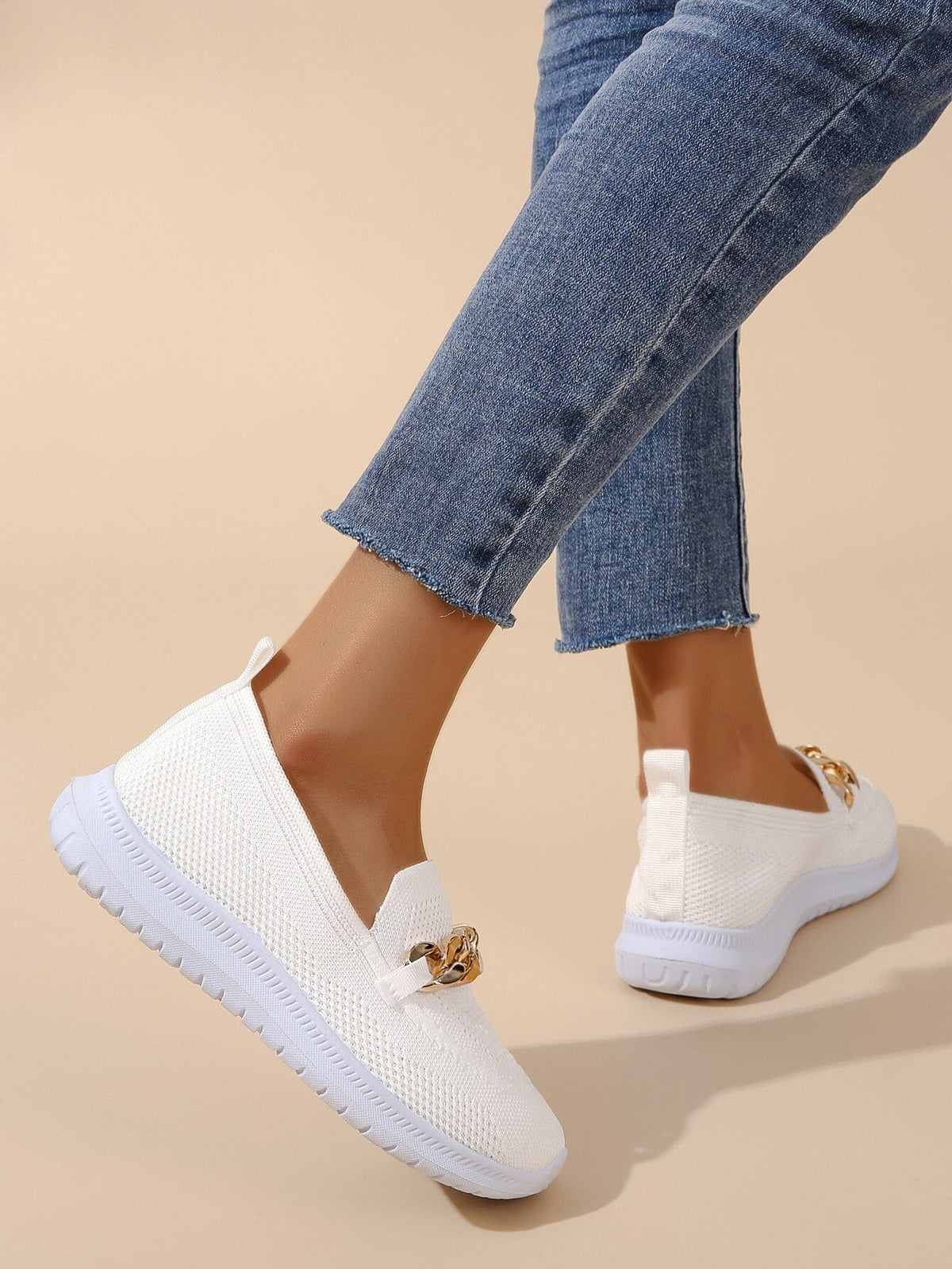 Aussie – Mocasines con Detalle Dorado