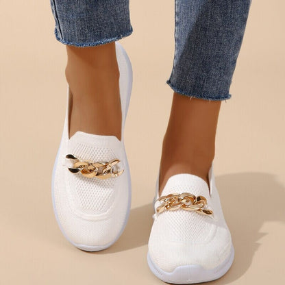 Aussie – Mocasines con Detalle Dorado